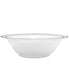  Noritake Montvale Platinum Round Vegetable Bowl - White - Bonton