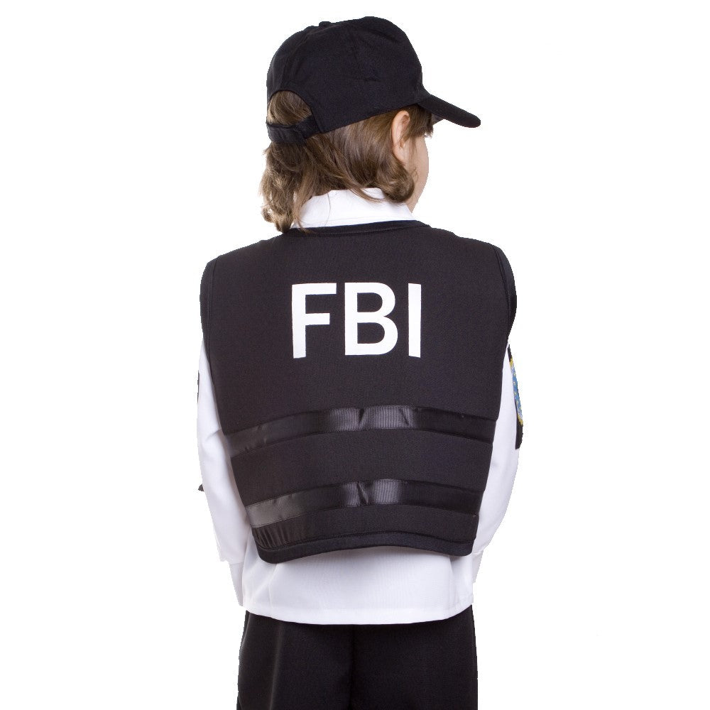  Dress Up America FBI Costume - Kids by Dress Up America - Large (12-14) - Bonton