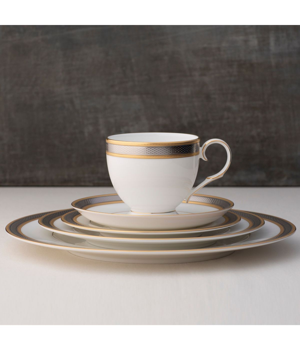  Noritake Brilliance 5 Piece Place Setting - White - Bonton