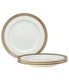  Noritake Brilliance Set of 4 Salad Plates - White - Bonton