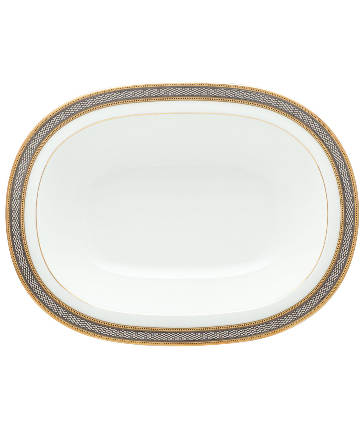  Noritake Brilliance Oval Vegetable Bowl - White - Bonton