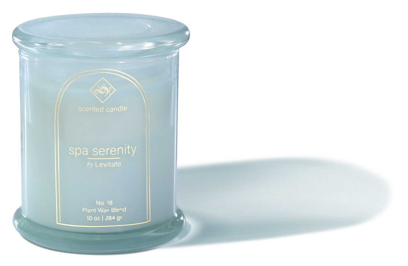  Levitate Candles Island Essence Spa Serenity - Sage Green - Bonton