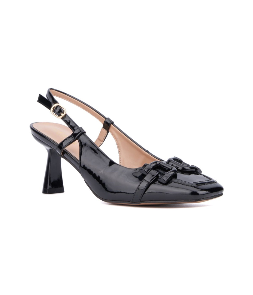  Torgeis Torgeis Women's Freesia Slingback Black - Black - Bonton