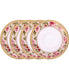  Noritake Hertford Set of 4 Saucers - Pink - Bonton