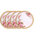  Noritake Hertford Set of 4 Bread & Butter/Appetizer Plates - Pink - Bonton