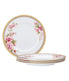  Noritake Hertford Set of 4 Salad Plates - Pink - Bonton