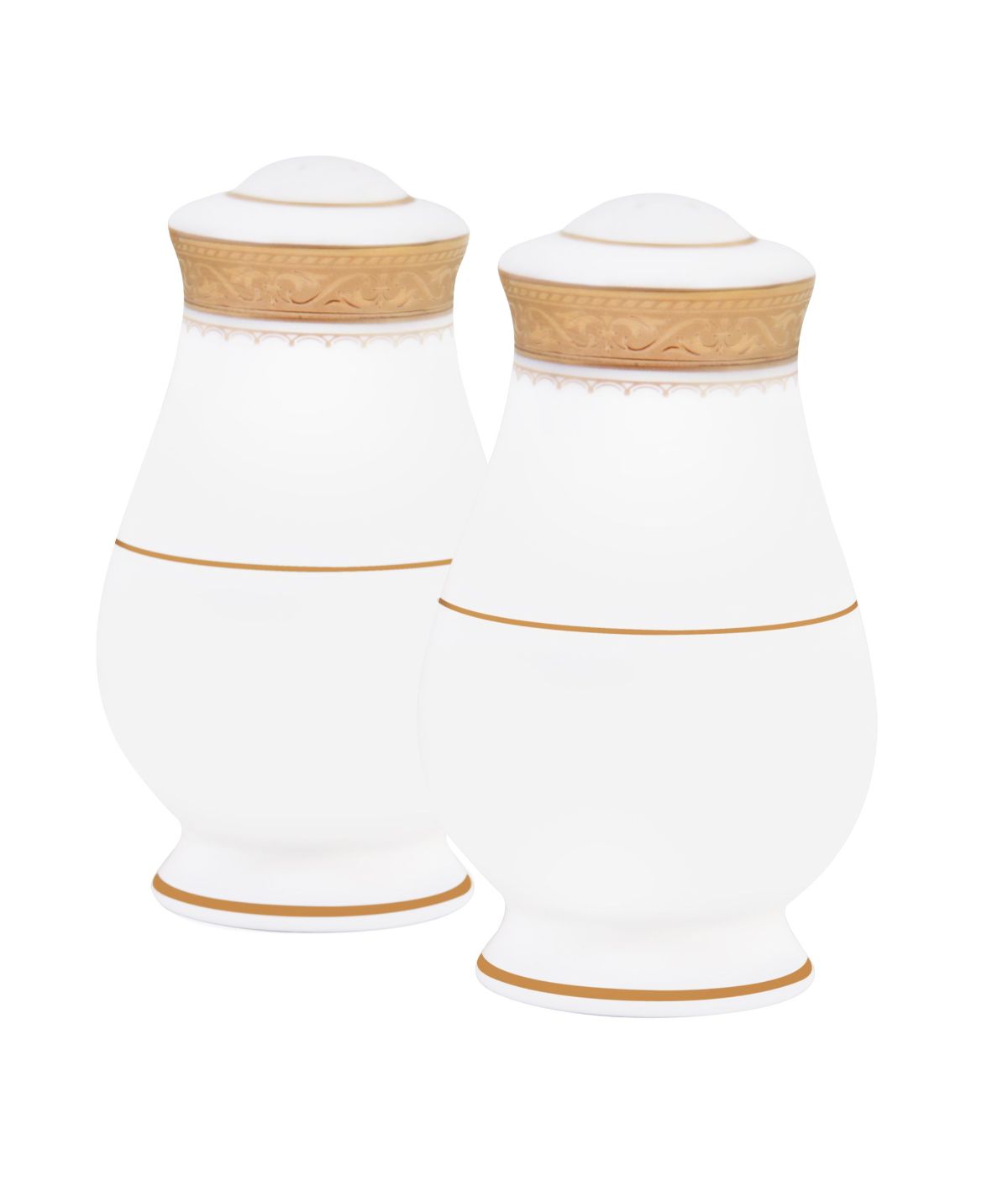  Noritake Odessa Salt & Pepper - Gold - Bonton