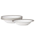  Noritake Odessa Set of 4 Fruit Bowls - Platinum - Bonton