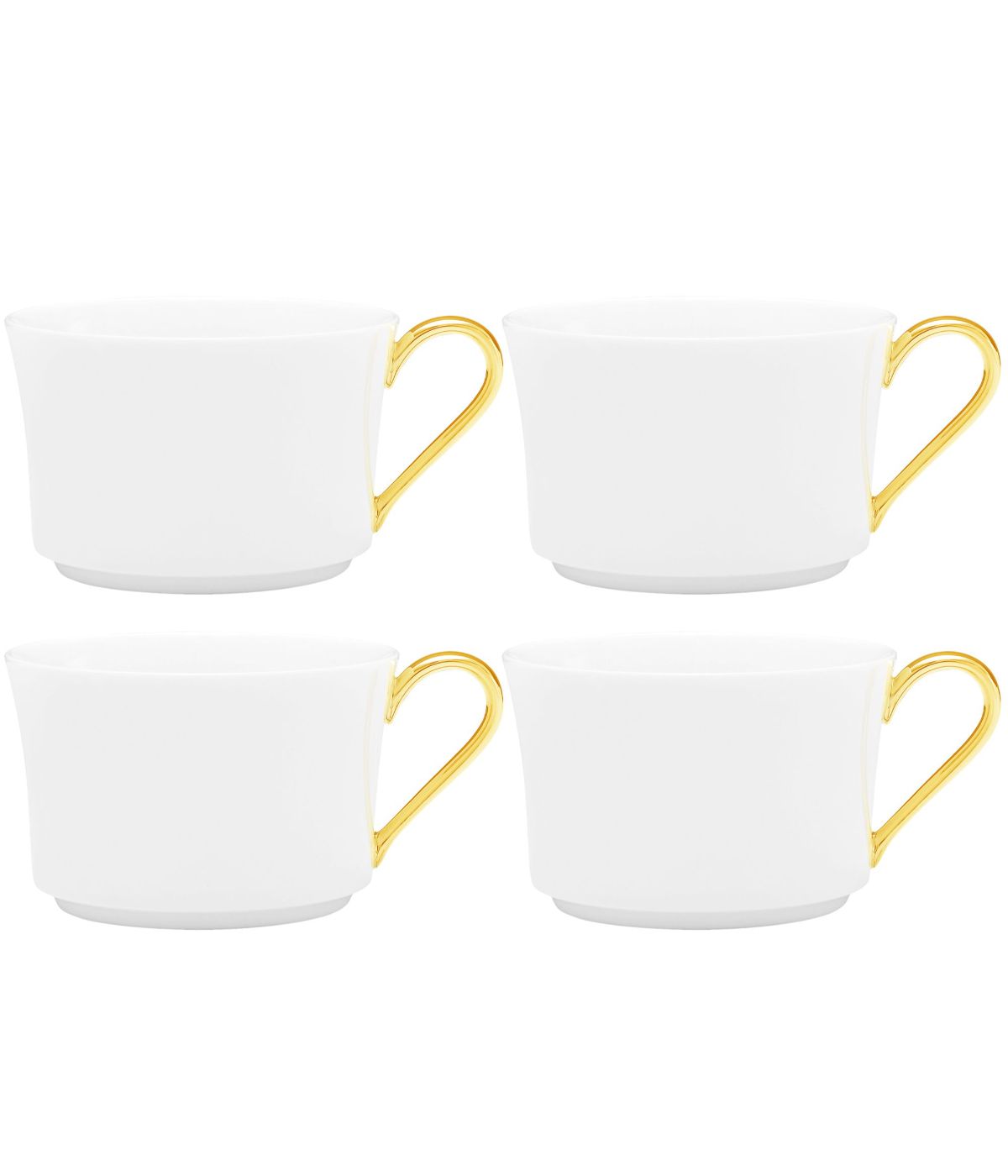  Noritake Accompanist Set of 4 Cups - White - Bonton