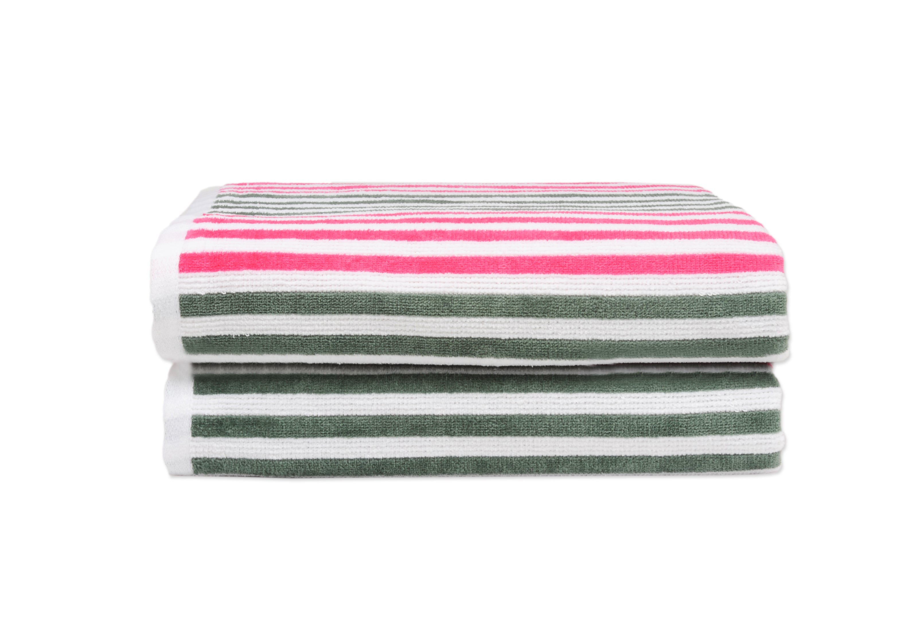  Dan River Dan River 2-4 Pack Cabana Stripe Beach Towel Set - 2 Pack - Bonton