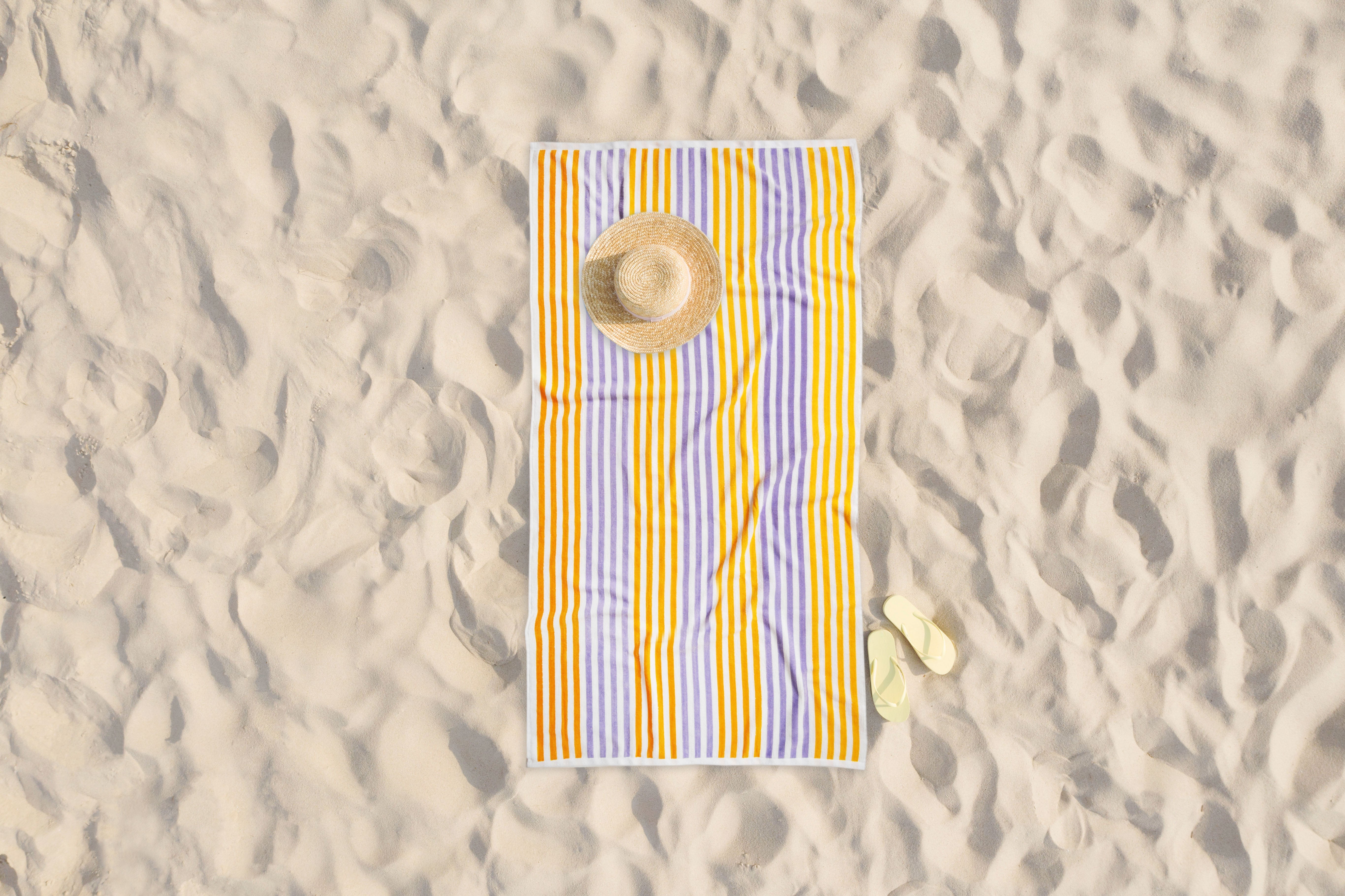  Dan River Dan River 2-4 Pack Cabana Stripe Beach Towel Set - 2 Pack - Bonton