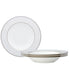  Noritake Brocato Set of 4 Soup Bowls - White - Bonton