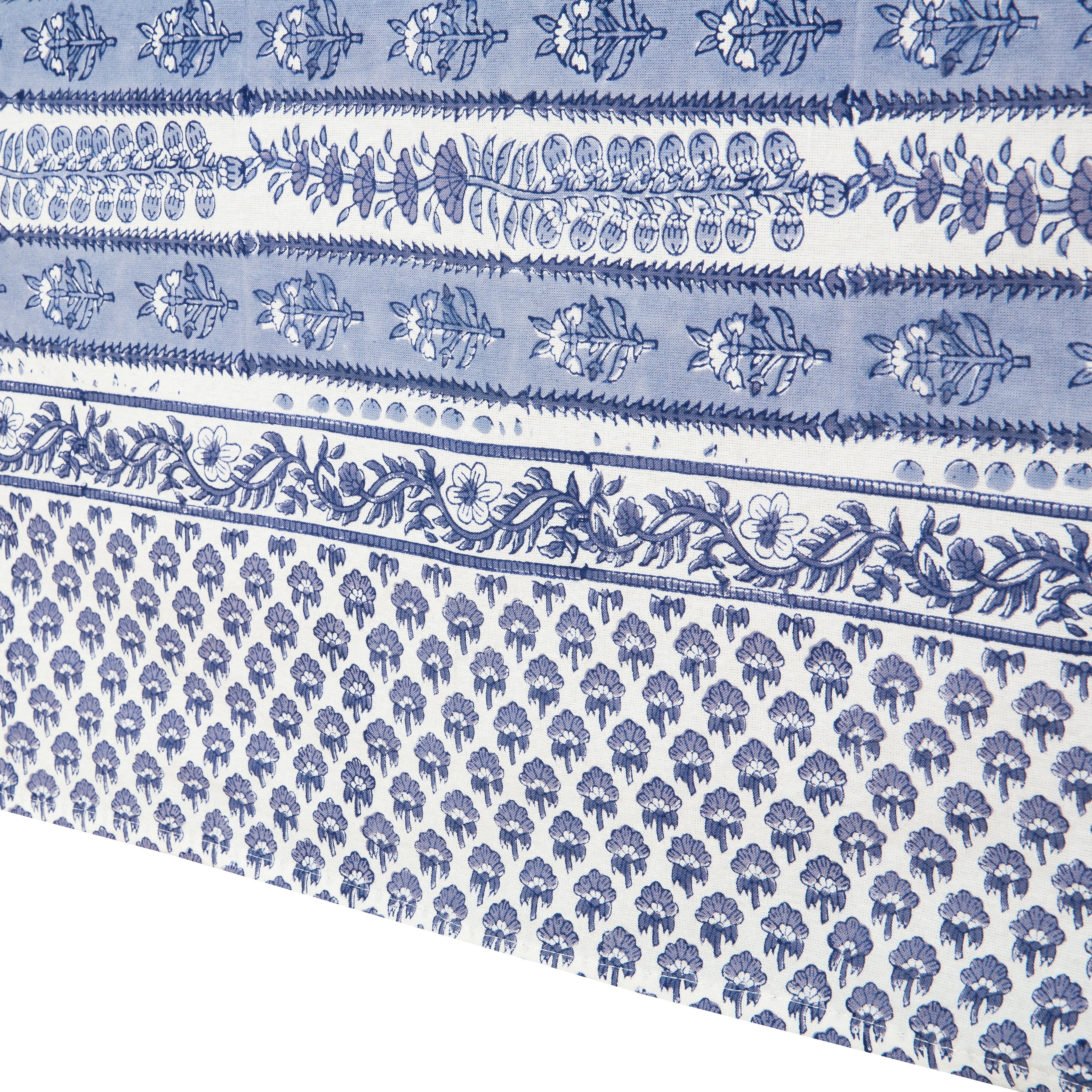  Couleur Nature Provence Avignon Blue/Marine Tablecloth - Blue/Marine - Bonton