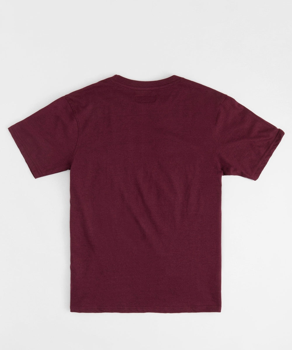  Reason Clothing All We Trust Is Us Embroidered Short Sleeve Tee - Brown - BROWN - Bonton