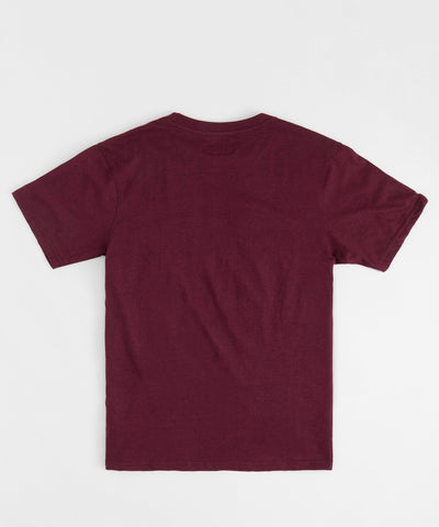 All We Trust Is Us Embroidered Short Sleeve Tee - Brown