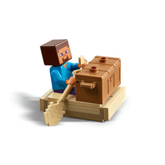 LEGO® Minecraft® the Mooshroom House Island Gamer Kit Toy for Kids 21270