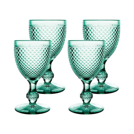 Bicos Water Goblet Glasses Set of 4