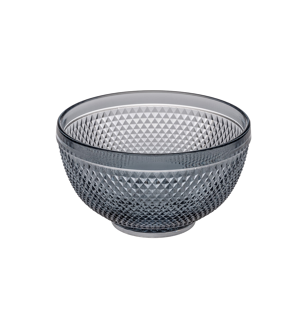  Vista Alegre Bicos Medium Bowl - Grey - Bonton