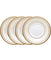 Trefolio Gold Set of 4 Saucers