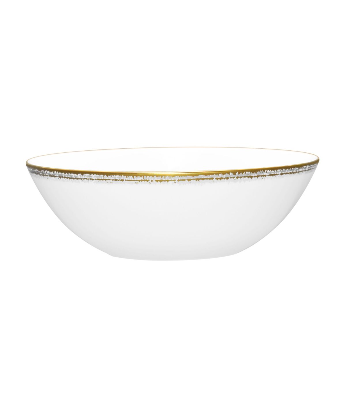  Noritake Haku Round Vegetable Bowl - White - Bonton