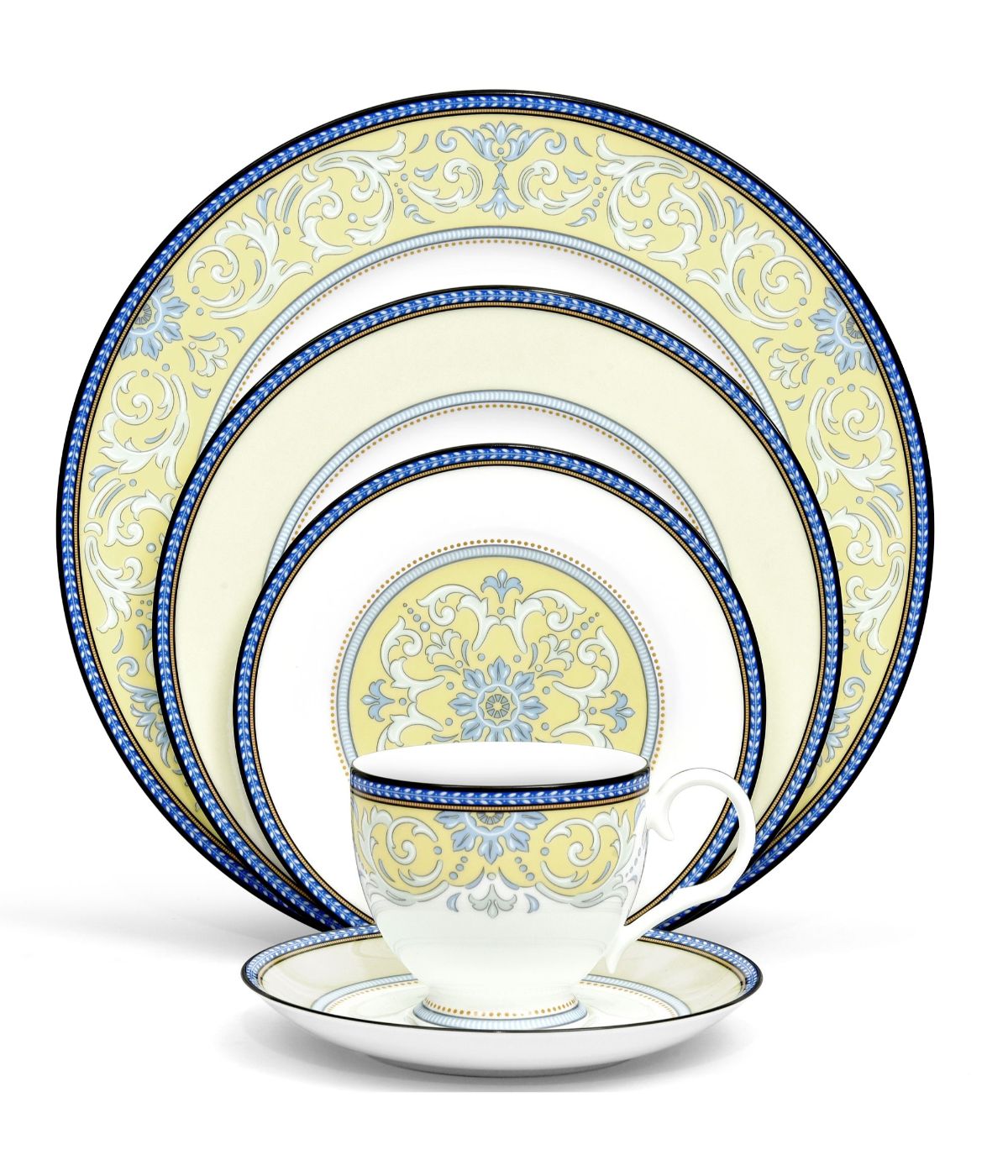  Noritake Menorca Palace 5 Piece Place Setting - Multi - Bonton