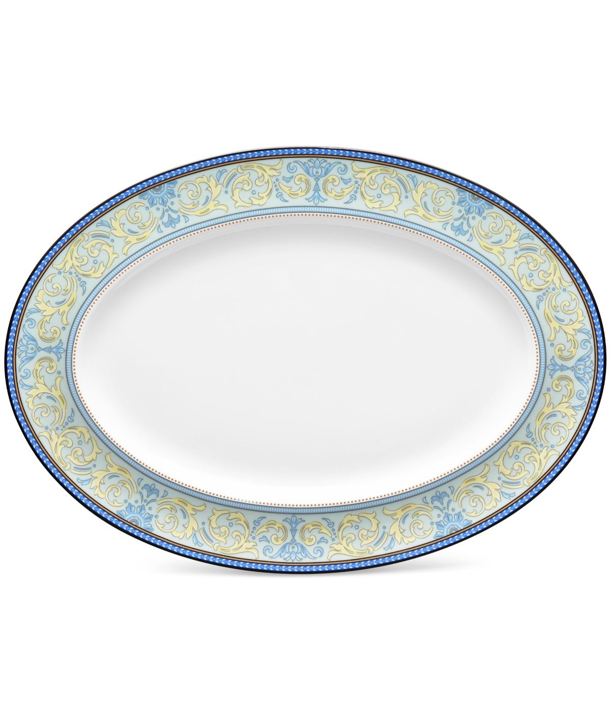  Noritake Menorca Palace Oval Platter - Multi - Bonton