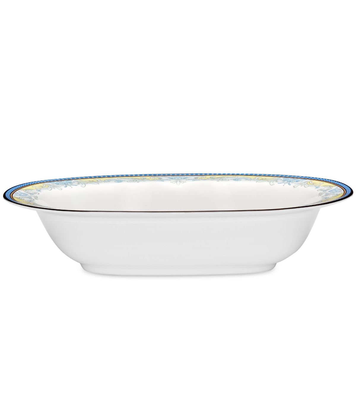  Noritake Menorca Palace Oval Vegetable Bowl - Multi - Bonton