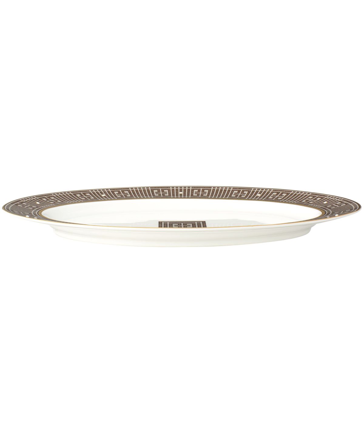  Noritake Infinity Oval Platter - Bronze - Bonton