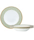  Noritake Infinity Set of 4 Soup Bowls - Green/Gold - Bonton