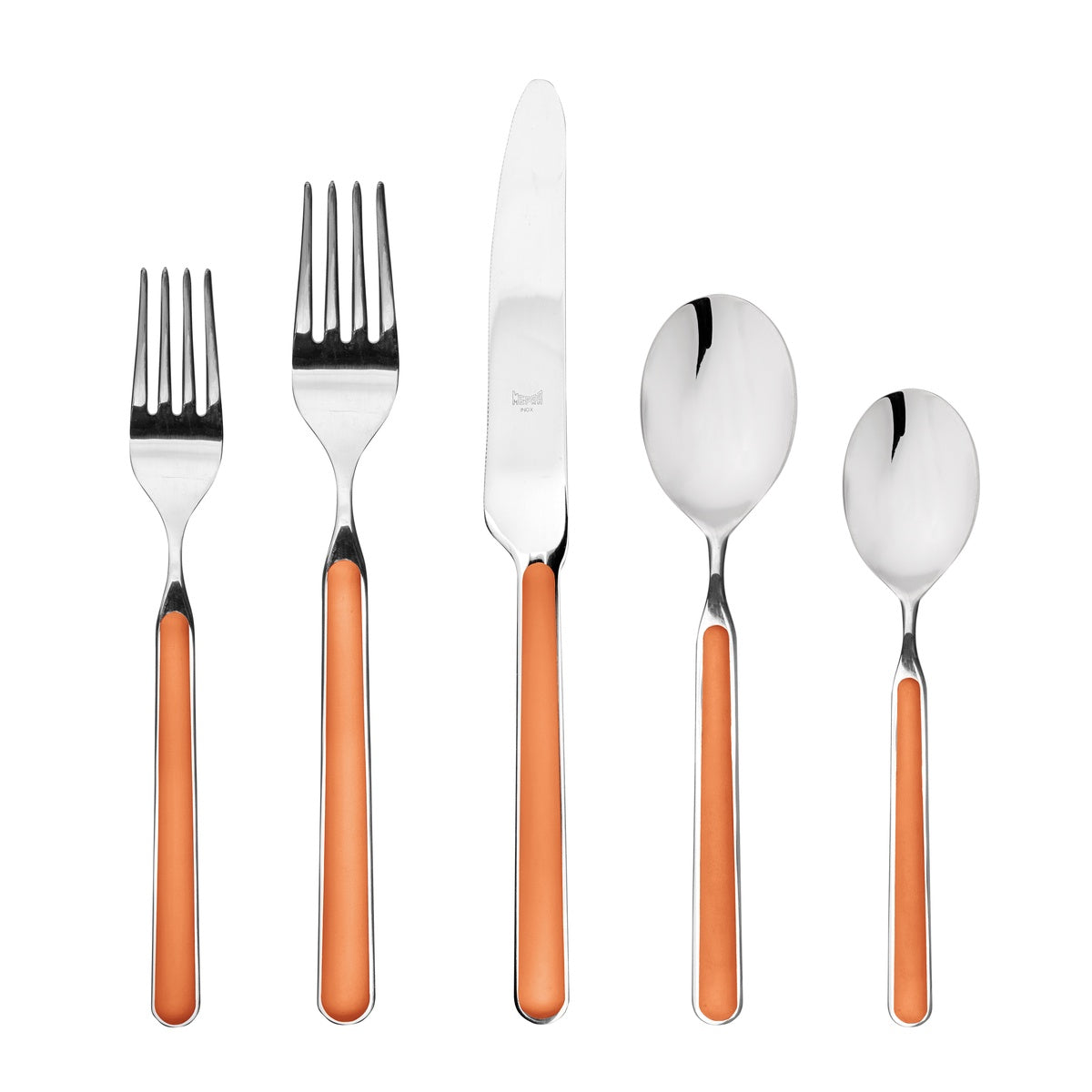  Mepra Fantasia Flatware Set - Orange - Bonton