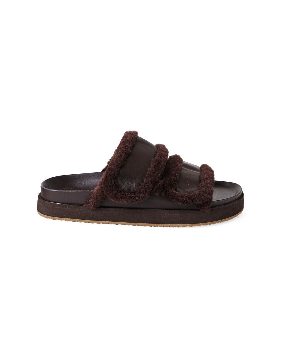  Walnut Melbourne Max - Slide - Chocolate - Bonton