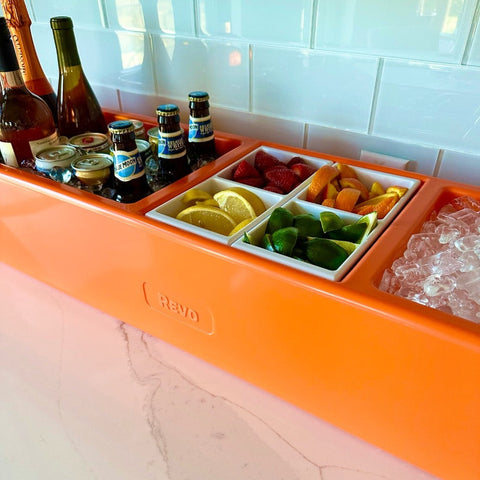 REVO Party Barge Cooler™ | Orange Burst by Revo Coolers