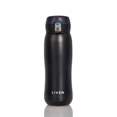 Liven Glow™ Ceramic-Coated Insulated Stainless Steel Water Bottle 17 Oz