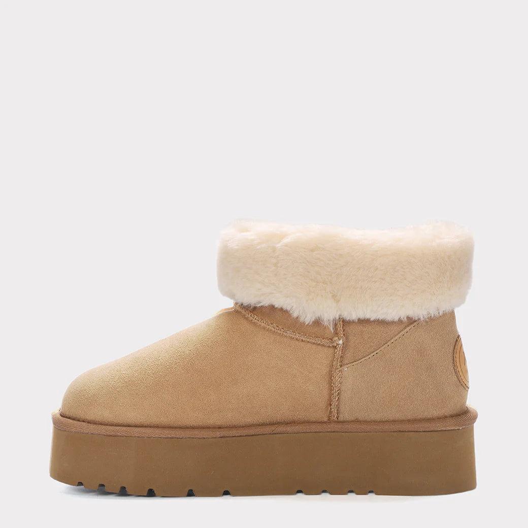  Mykos Amari Women's Zip-Up Platform Boot (1.5