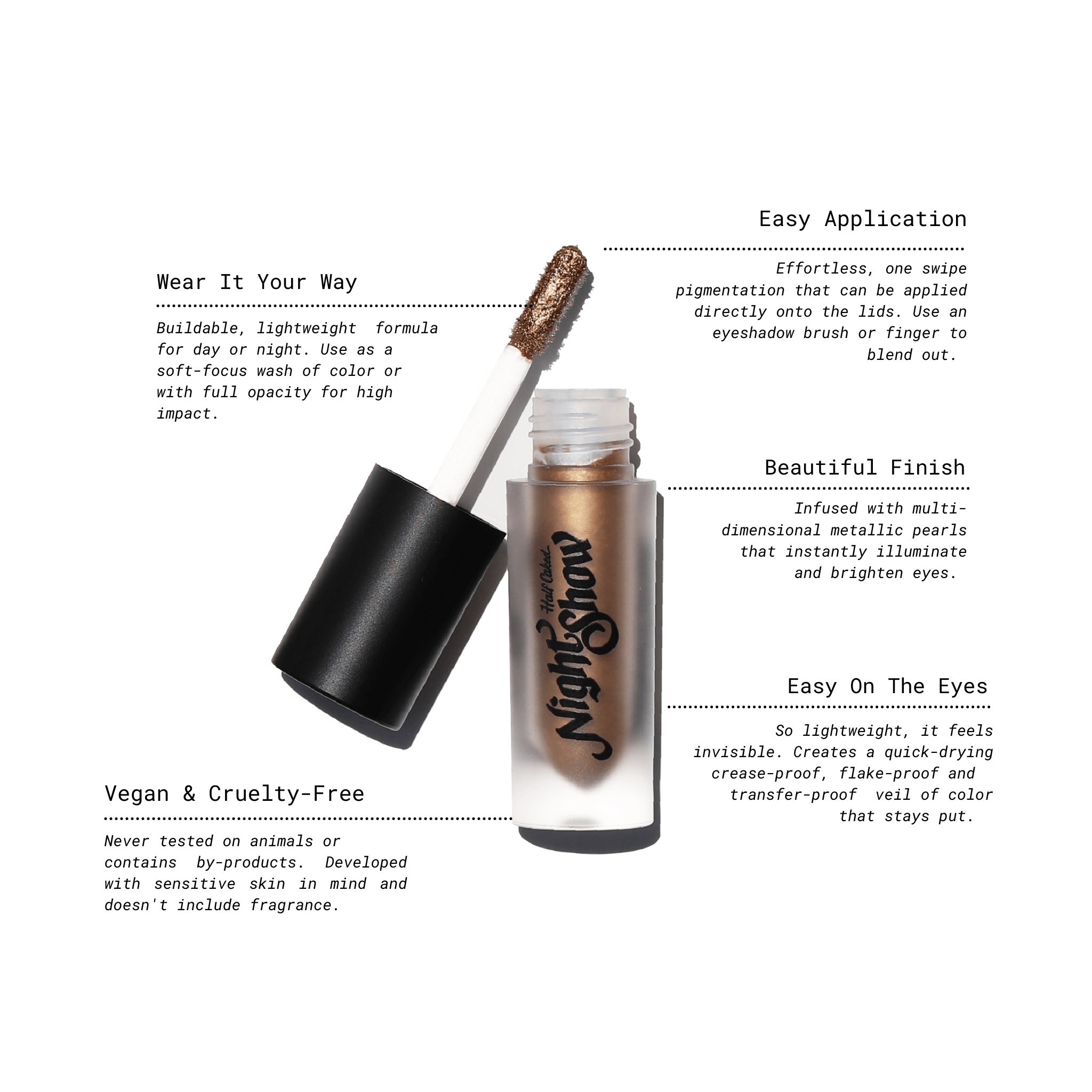  Half Caked Night Show Liquid Shadow by Half Caked - Beating Heart Baby - Bonton