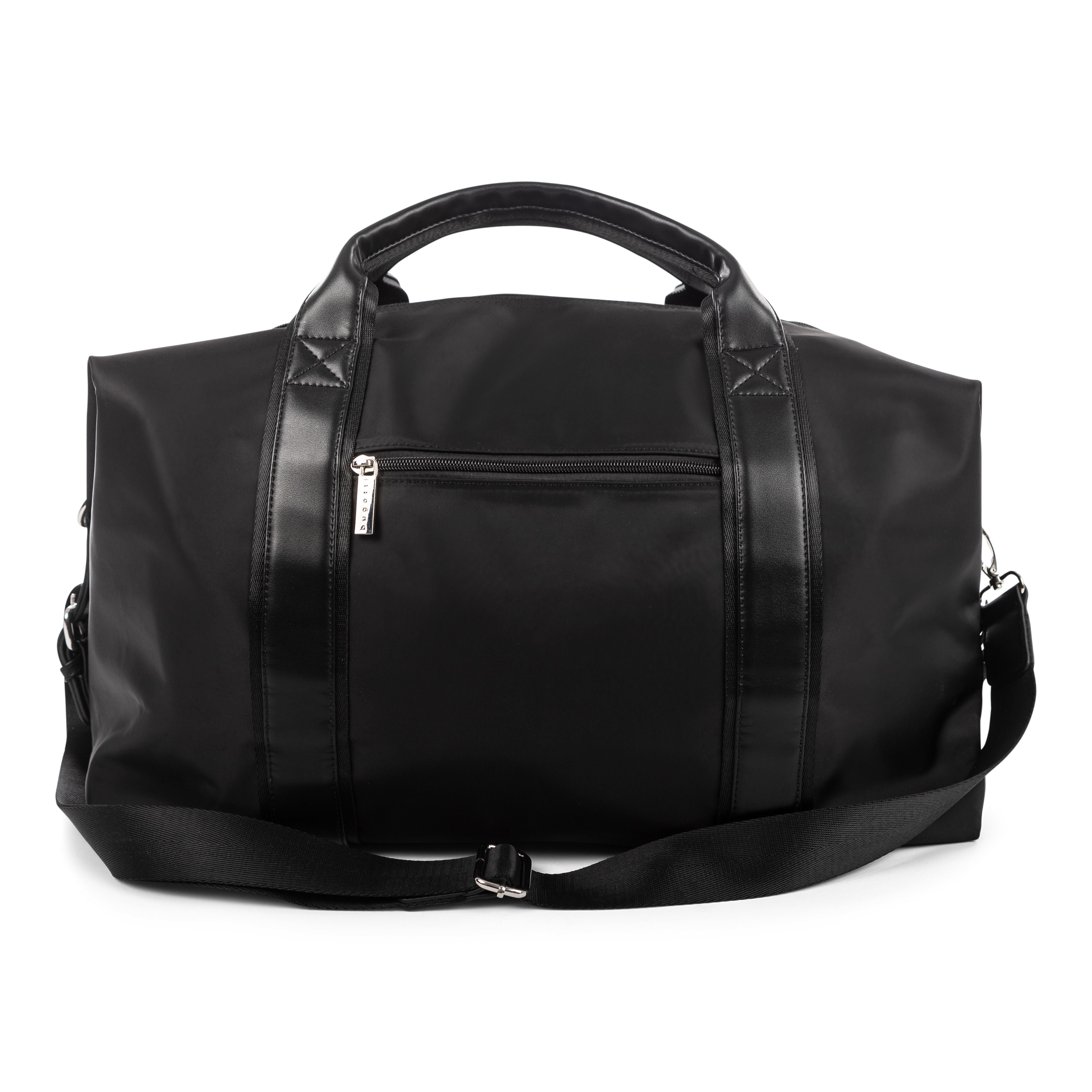  Bugatti Moretti Nylon Duffle Bag - Black - Bonton