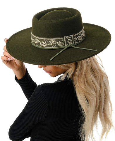 The Claudia Panama Hat