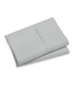 Cotton 400TC Percale Pillowcases Set of 2 Light Gray