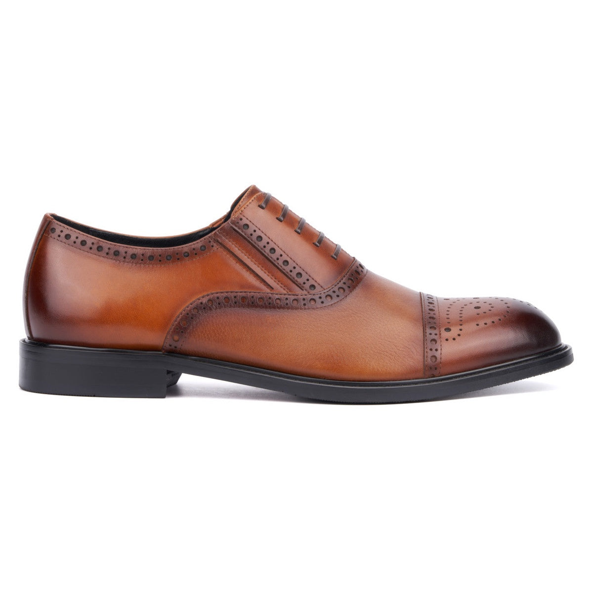  Vintage Foundry Co. Vintage Foundry Co. Men's Cosmio Dress Oxfords - COGNAC - Bonton