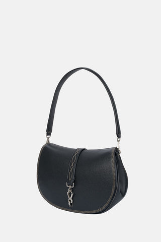 Western Stitch Saddle Bag - Black / One Size