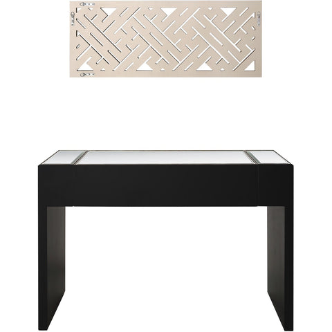 Becket Wall Mirror and Console Table