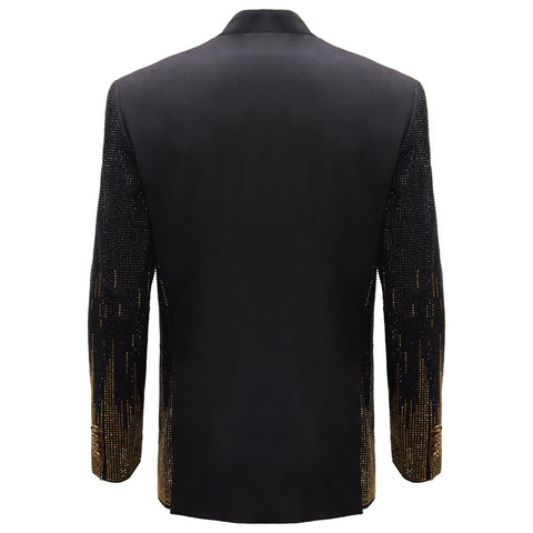 GOLDEN MIRAGE BLAZER BLACK/GOLD