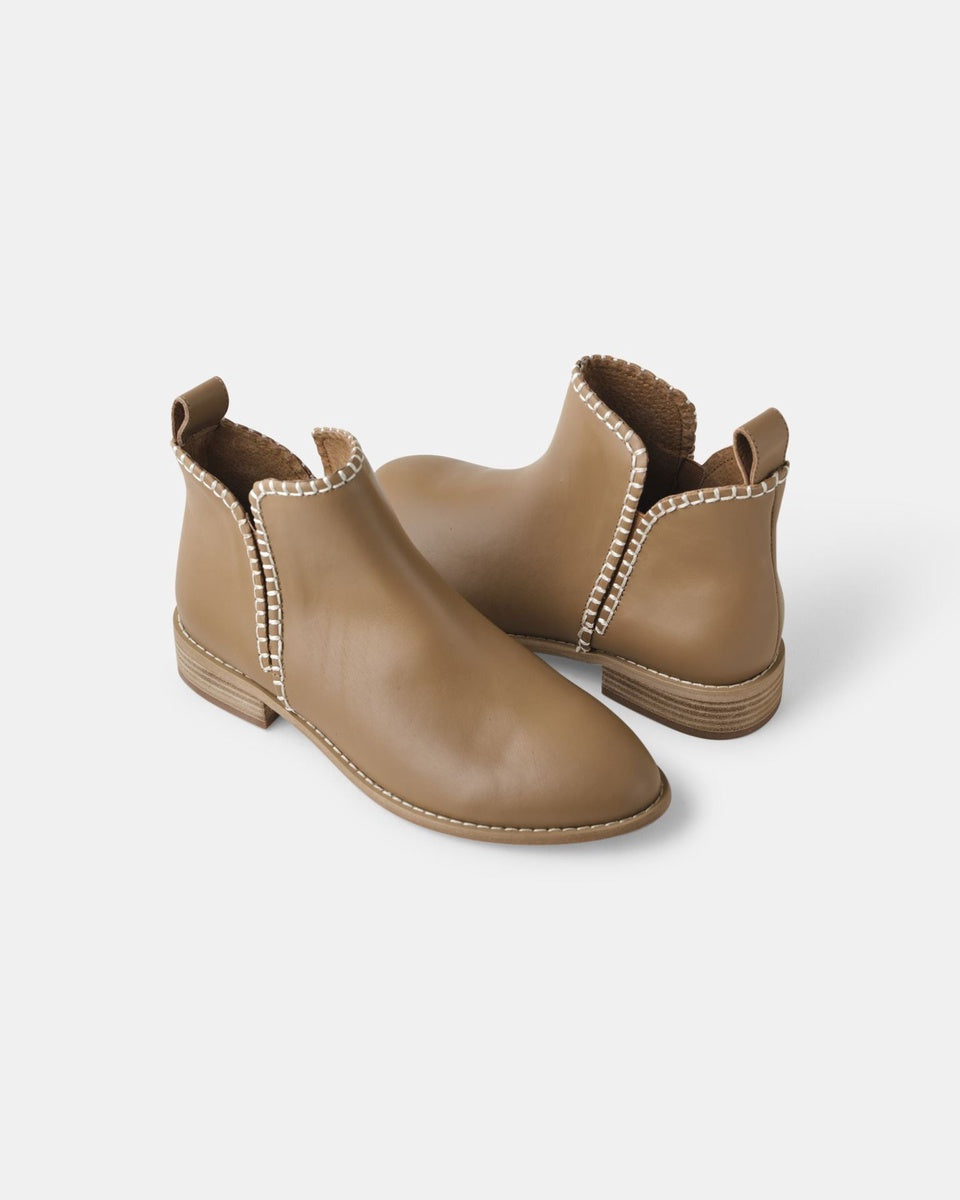  Walnut Melbourne Douglass - Boots - Fawn - Bonton