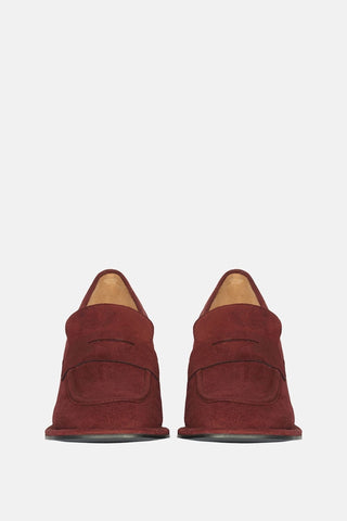 Viviana Suede - Heel Loafers