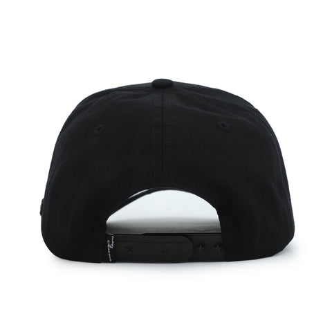 Vintage Havana Trucker Hat for Men & Women  – Black Adjustable Cap – Vintage Logo Patch