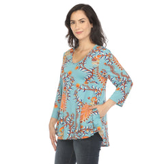 Women's Vibrant Boho Swing Top