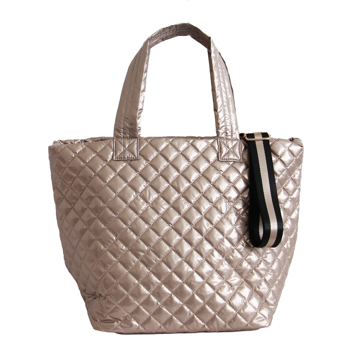  Lemonbella The Debra Diamond Tote Champagne - Default Title - Bonton