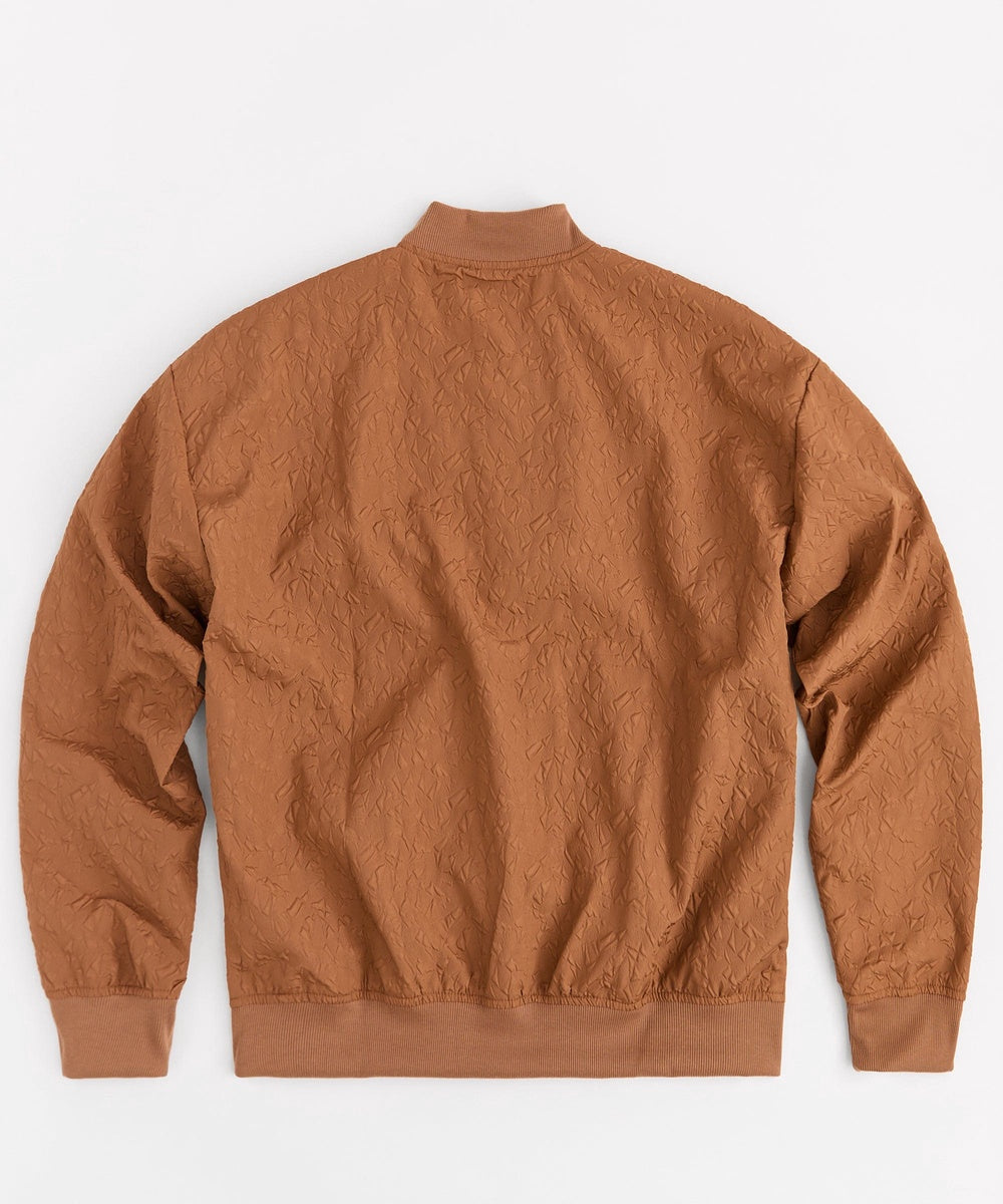  Reason Clothing Coaches Reason Chenille Patched Jacket - Brown - BROWN - Bonton