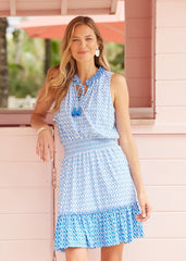 Seaside Smocked Waist Dress