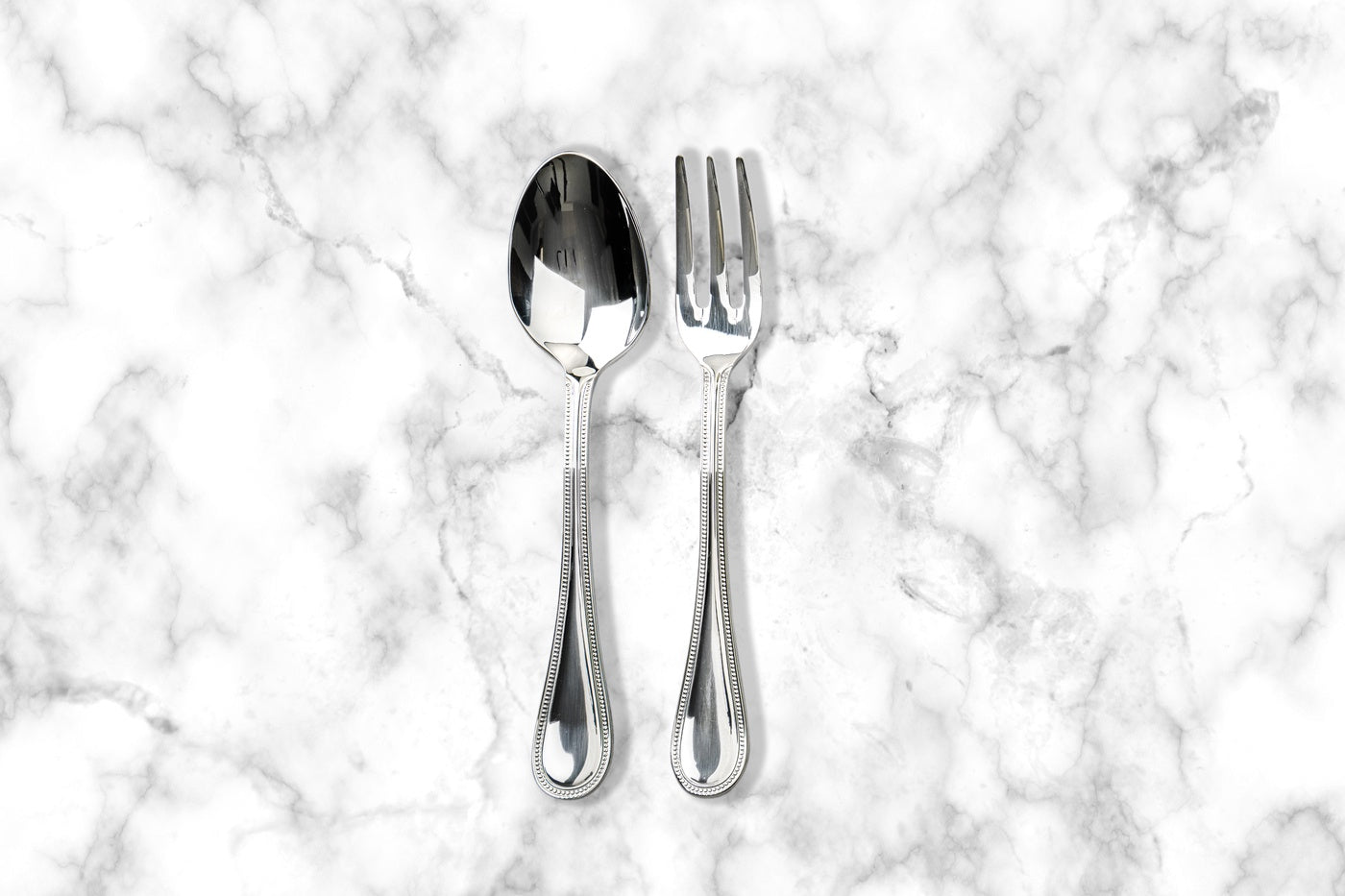 Mepra Perla Serving Set - Silver - Bonton